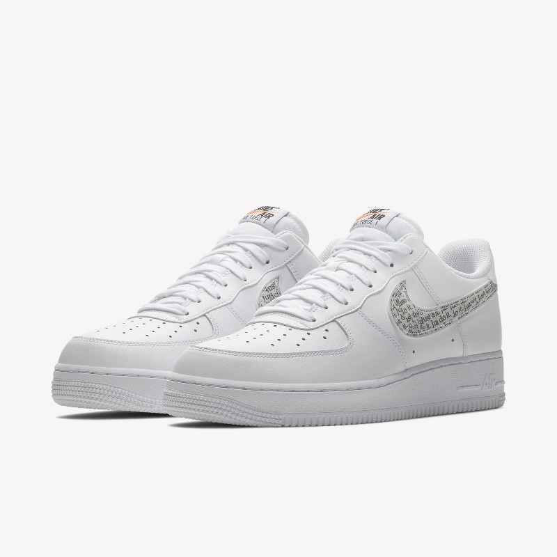 Nike air force 1 just do it white clearance price